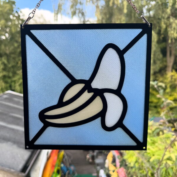 Banana 20x20cm - 3D Printed Frame